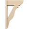 Ekena Millwork 7 1/2-in W x 20-in D x 32-in H Funston Slat Rough Cedar Woodgrain TimberThane Outlooker, Primed Tan OUTUR075X20X32FST24RCPR - alternate 6
